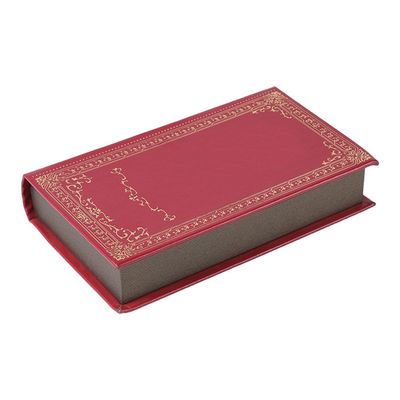 Κόκκινα πλαίσια 21*13*4cm δώρων αρώματος μορφής βιβλίων με το μαγνητικά καπάκι και το ένθετο της EVA