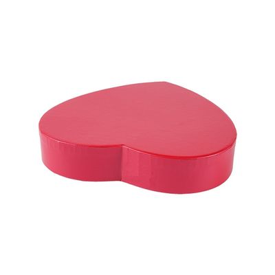Συσκευάζοντας κιβώτια δώρων σοκολάτας CMYK 19*19*3.8cm, κενά διαμορφωμένα καρδιά κιβώτια σοκολάτας