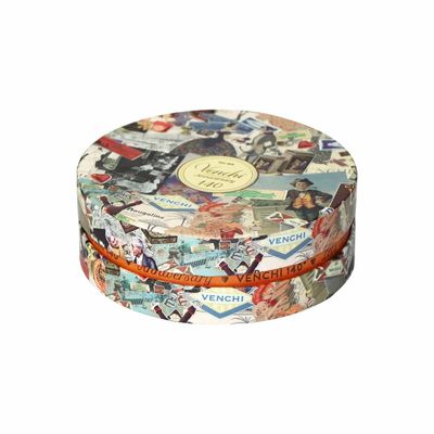 Διάμετρος 14cm χρώματος Pantone συσκευάζοντας τσέπη κιβωτίων δώρων σοκολάτας που ταξινομείται
