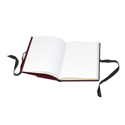 Προσαρμοσμένο ευθυγραμμισμένο Hardcover περιοδικό Bowknot για τη σκιαγράφηση σημειώσεων
